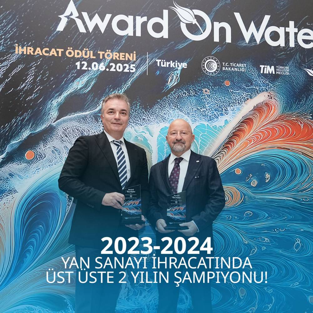 Data Hidrolik, Yan Sanayi İhracatında Üst Üste 2 Yılın Şampiyonu!